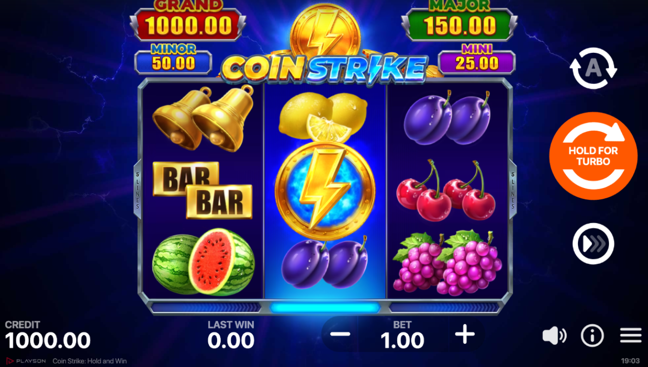 Coin Strike Hold And Win (Playson) Image 1